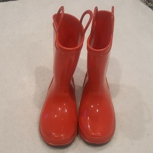 Kids Joe Boxer Red Rain Boots